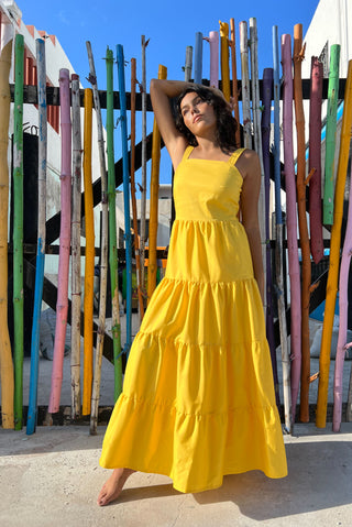 Yellow Toscana dress