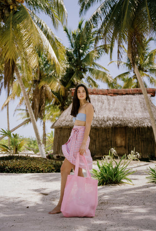 Isabel Sarong skirt | Pink
